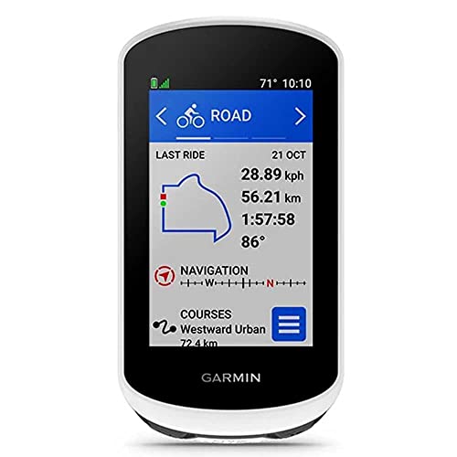 Garmin Edge Explore 2 - GPS-Fahrradnavi für Tourenradfahrende & E-Bikende, 3' Touchdisplay, einfache Bedienung, spezifisches E-Bike Routing, vorinstallierte Europakarte & bis zu 16 Std Akkulaufzeit