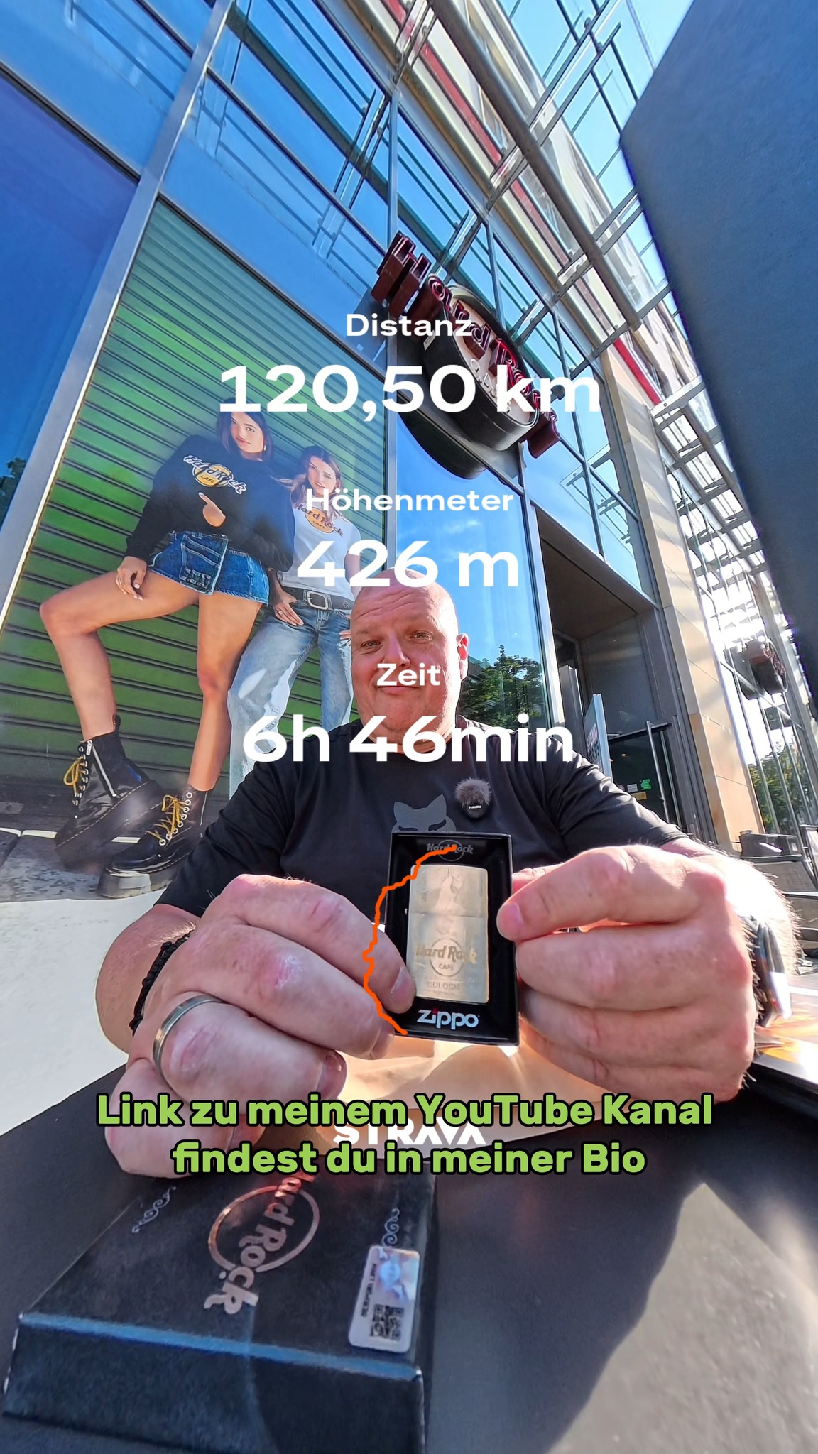 In meinem neuen YouTube Video nehme ich dich mit auf meine sportlich bisher größte Herausforderung in diesem Jahr, 120 km auf dem #Gravelbike, für ein Feuerzeug, das muss man erstmal wollen!